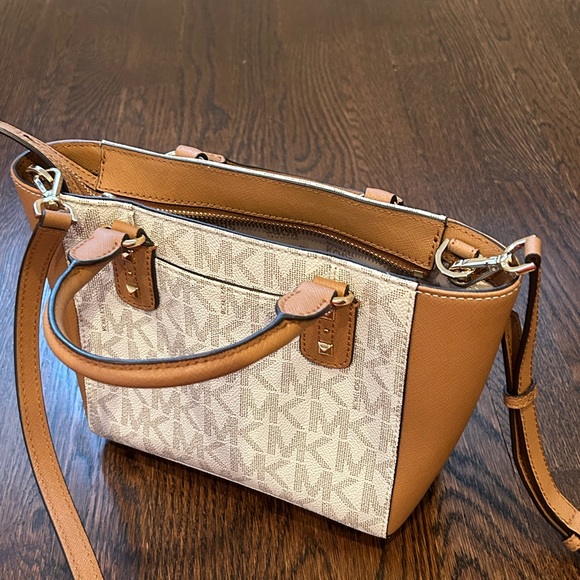 Michael Kors Studded Satchel - Picture 6 of 8